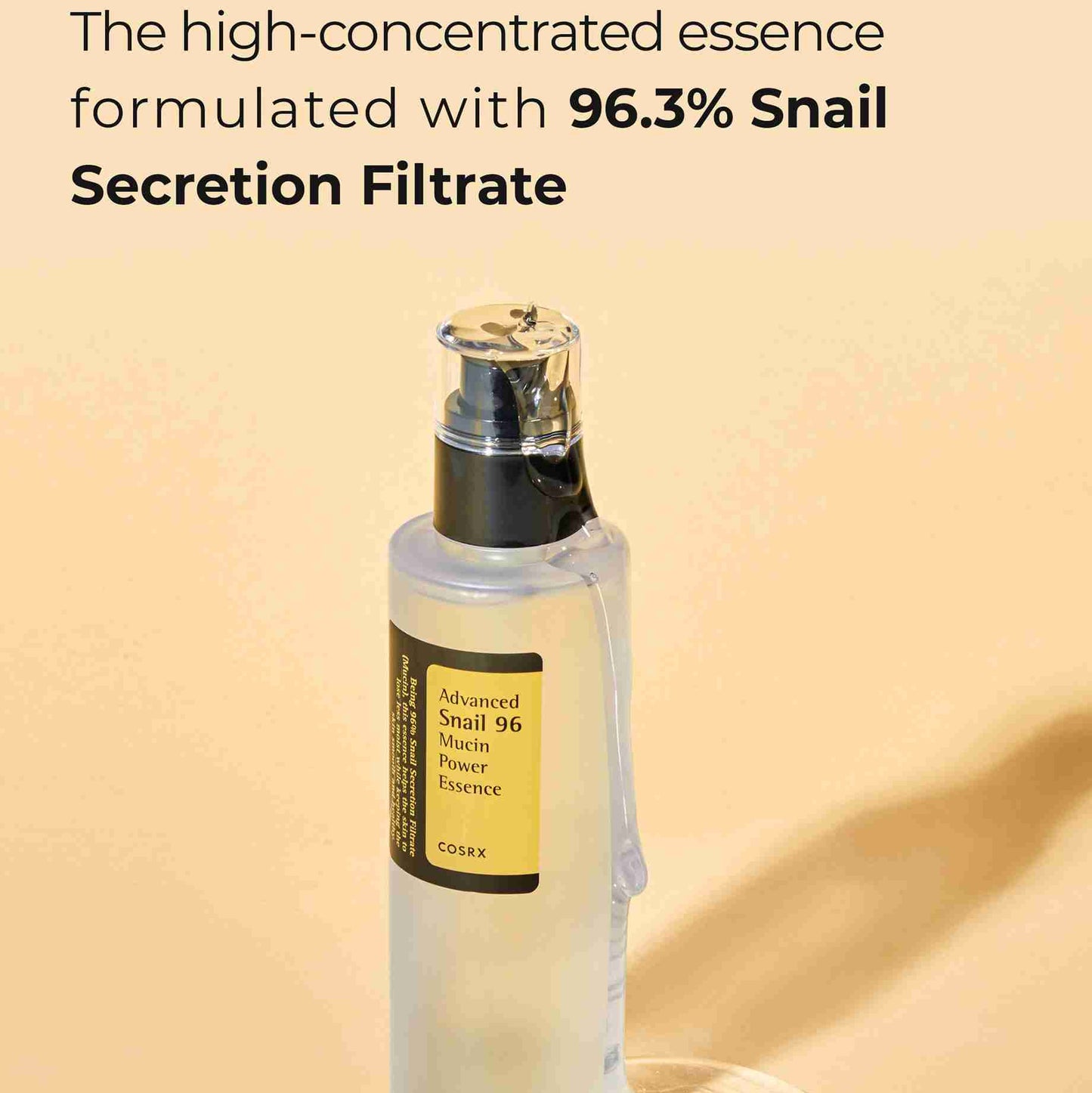 COSRX Snail 96 Mucin Power Essence 100ml Pack of 2 | Deep Hydration, Repair & Glow