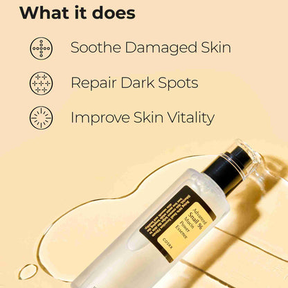 COSRX Snail 96 Mucin Power Essence 100ml Pack of 2 | Deep Hydration, Repair & Glow